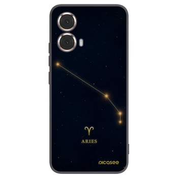 Picasee silikónový čierny obal pre Motorola Moto G85 - ARIES