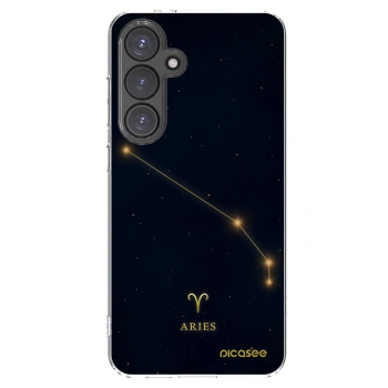 Picasee silikónový prehľadný obal pre Samsung Galaxy S24 FE S721B - ARIES