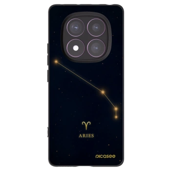 Picasee silikónový čierny obal pre Xiaomi Redmi Note 14 Pro 4G - ARIES