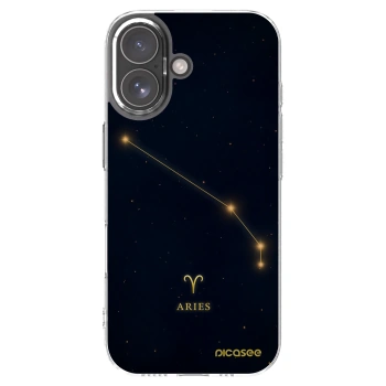 Picasee silikónový prehľadný obal pre Apple iPhone 17 - ARIES