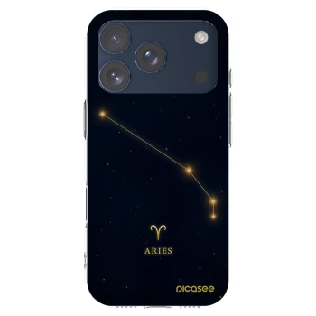 Picasee silikónový prehľadný obal pre Apple iPhone 17 Pro - ARIES