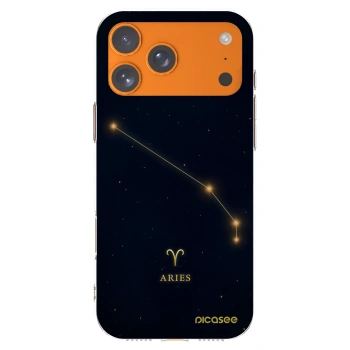 Picasee silikónový prehľadný obal pre Apple iPhone 17 Pro Max - ARIES