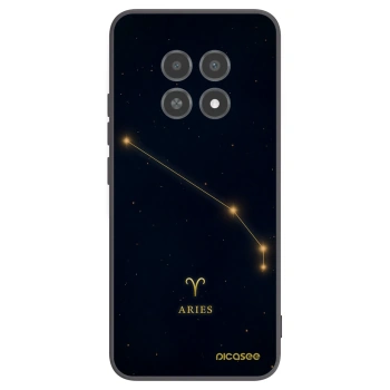 Picasee silikónový čierny obal pre Realme 12X - ARIES