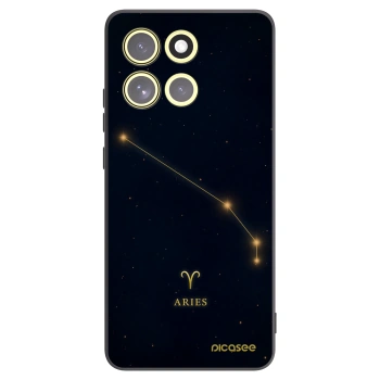 Picasee silikónový čierny obal pre Motorola Moto G86 5G - ARIES