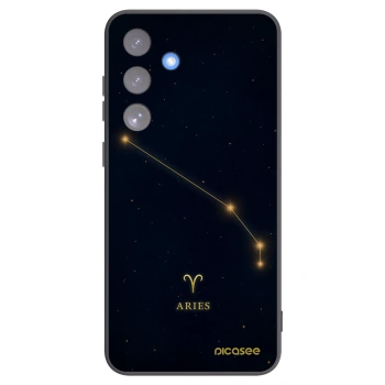 Picasee silikónový čierny obal pre Samsung Galaxy S25 FE 5G - ARIES