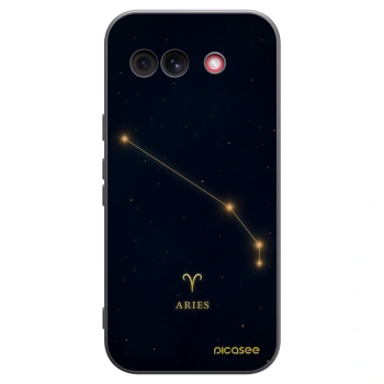 Picasee silikónový čierny obal pre Google Pixel 10a - ARIES