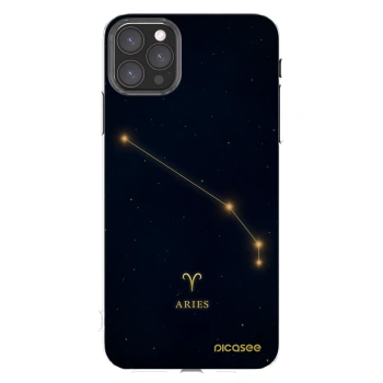 Picasee silikónový prehľadný obal pre Apple iPhone 11 Pro Max - ARIES