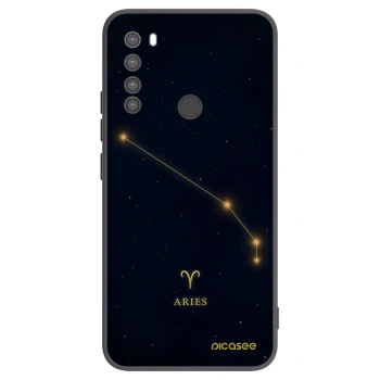 Picasee silikónový čierny obal pre Xiaomi Redmi Note 8 - ARIES