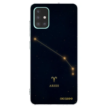 Picasee silikónový prehľadný obal pre Samsung Galaxy A51 A515F - ARIES