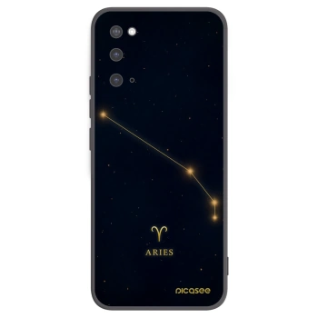 Picasee silikónový čierny obal pre Samsung Galaxy S20 G980F - ARIES