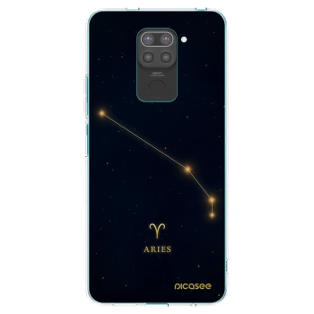 Picasee silikónový čierny obal pre Xiaomi Redmi Note 9 - ARIES