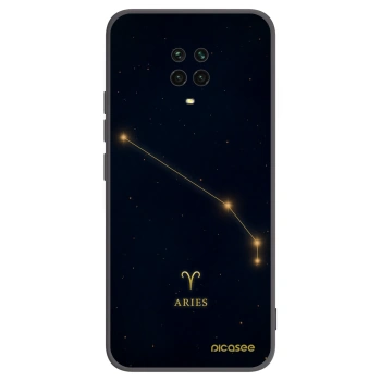 Picasee silikónový čierny obal pre Xiaomi Redmi Note 9S - ARIES
