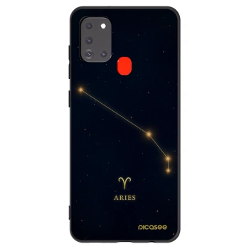 Picasee silikónový čierny obal pre Samsung Galaxy A21s - ARIES
