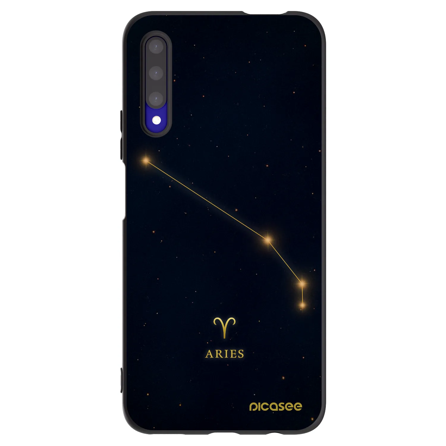 Picasee silikónový čierny obal pre Honor 9X Pro - ARIES