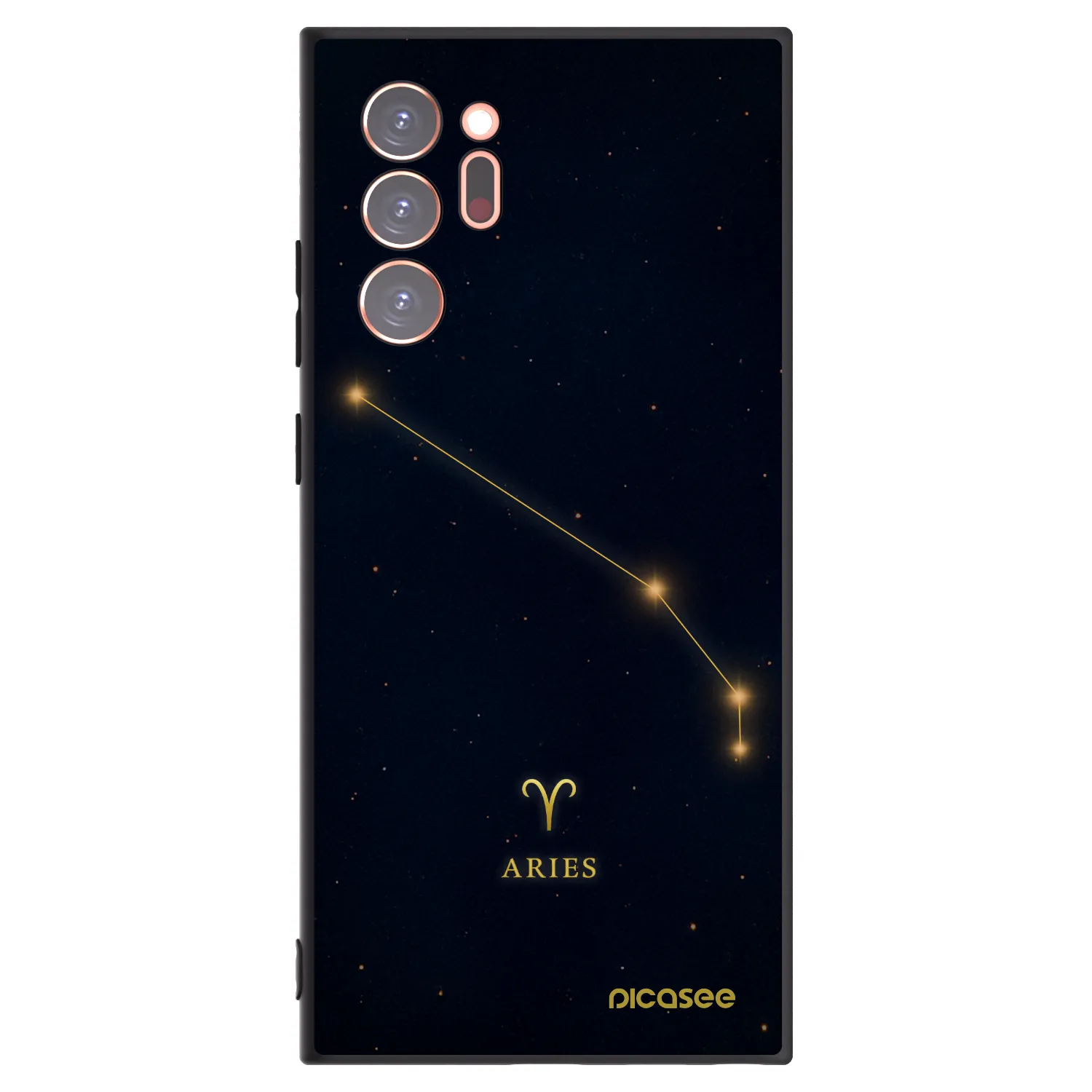 Picasee silikónový čierny obal pre Samsung Galaxy Note 20 Ultra - ARIES