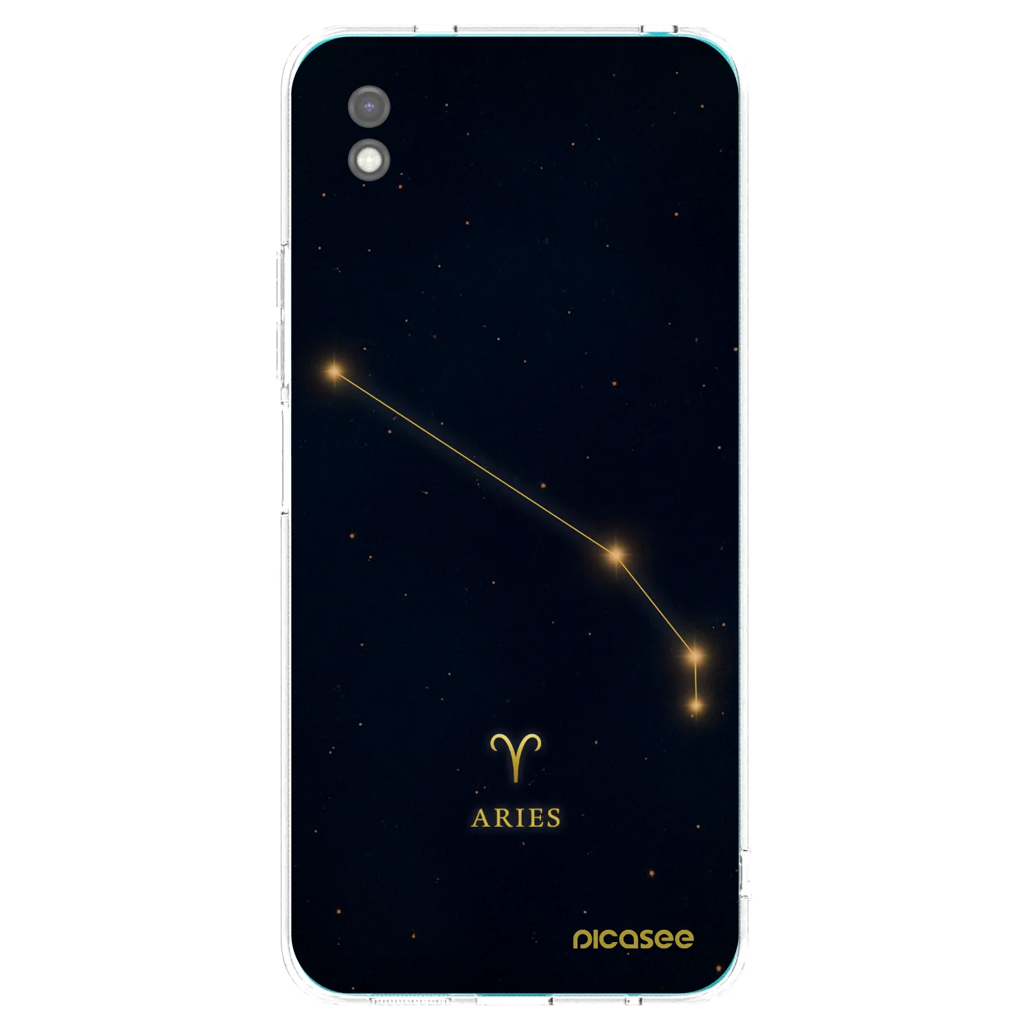 Picasee silikónový čierny obal pre Xiaomi Redmi 9A - ARIES