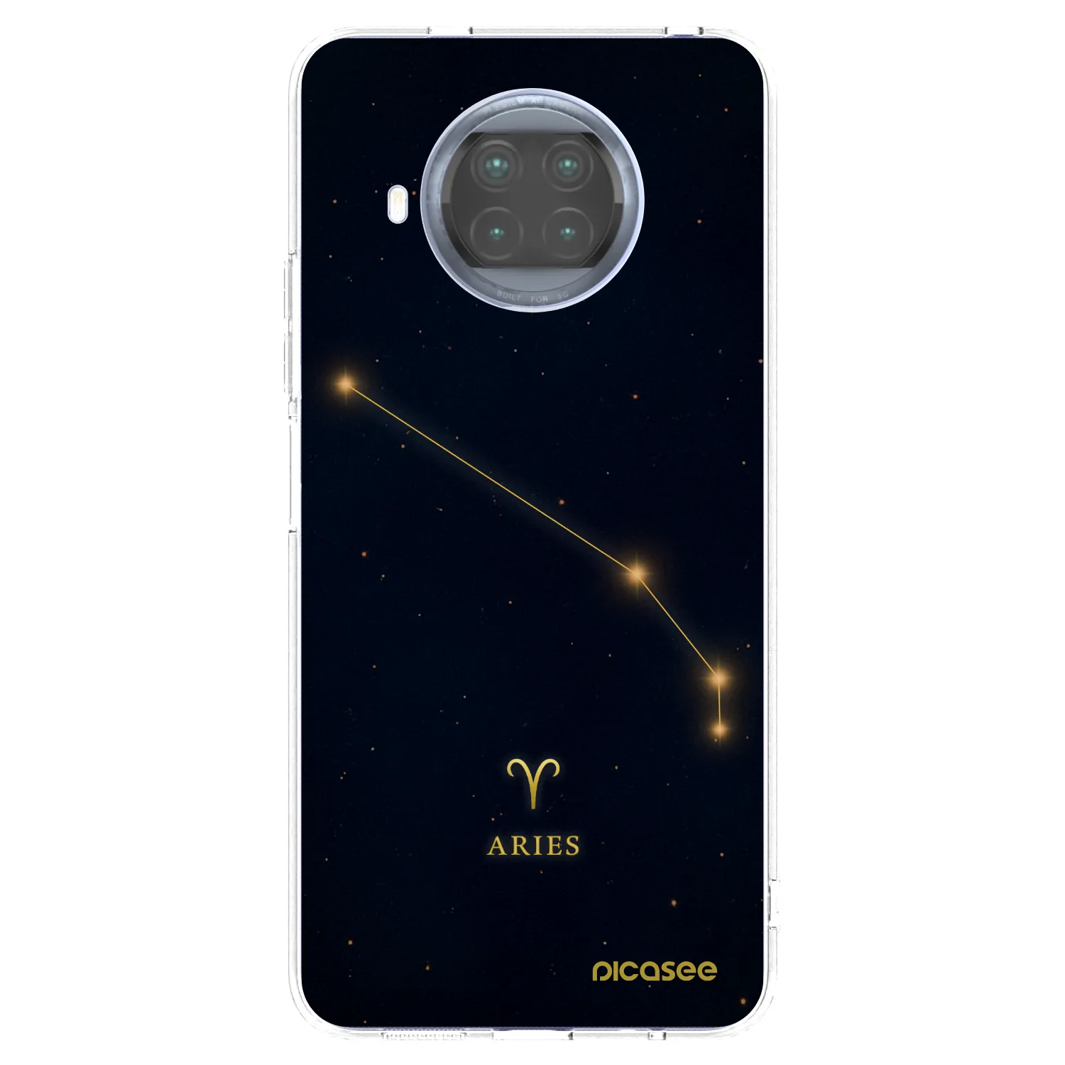 Picasee silikónový prehľadný obal pre Xiaomi Mi 10T Lite - ARIES