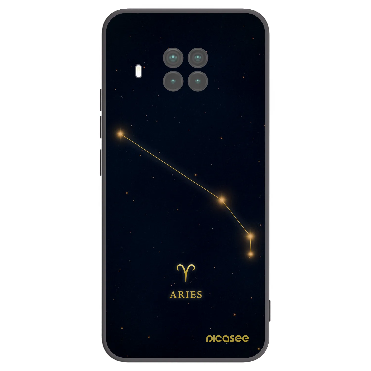 Picasee silikónový čierny obal pre Xiaomi Mi 10T Lite - ARIES