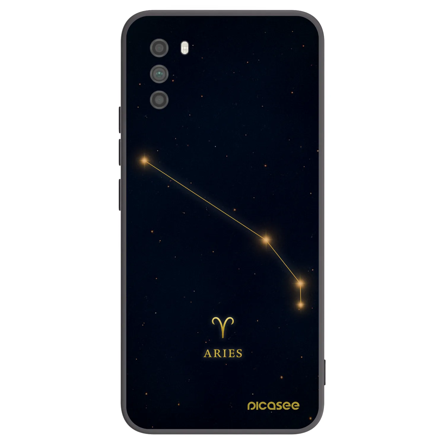 Picasee silikónový čierny obal pre Xiaomi Poco M3 - ARIES
