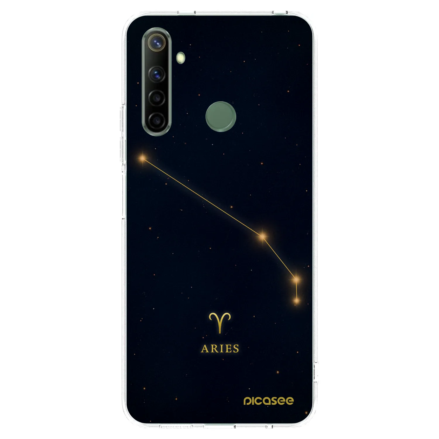 Picasee silikónový prehľadný obal pre Realme 6i - ARIES