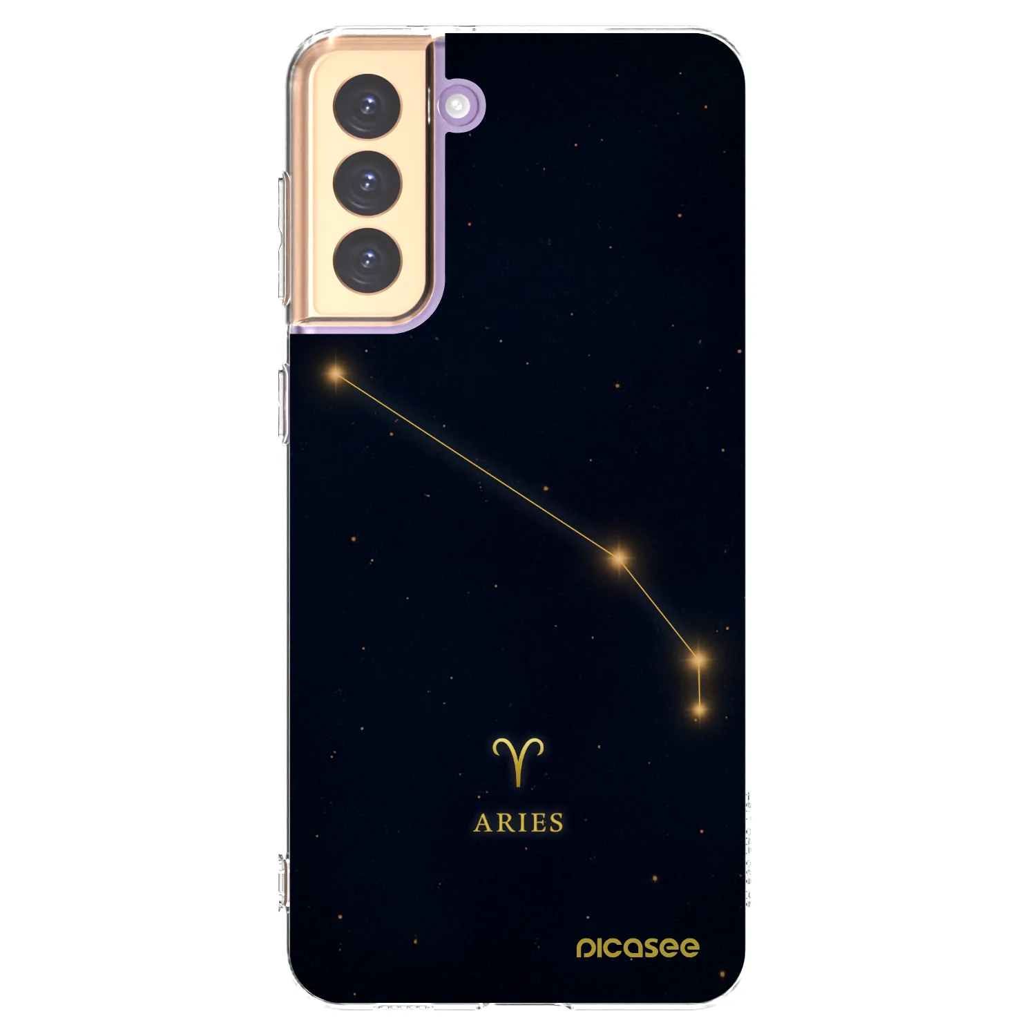 Picasee silikónový prehľadný obal pre Samsung Galaxy S21+ 5G G996F - ARIES