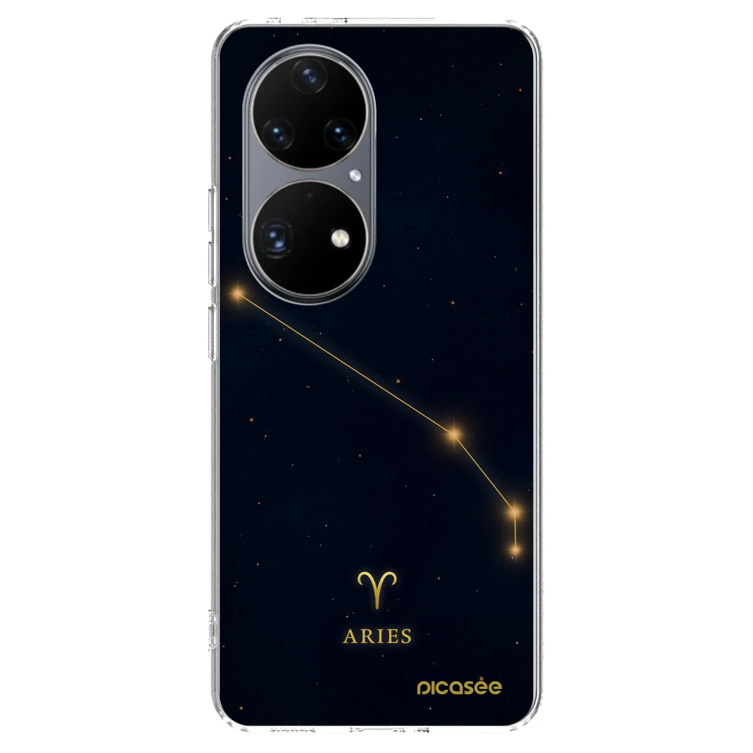 Picasee silikónový prehľadný obal pre Huawei P50 - ARIES