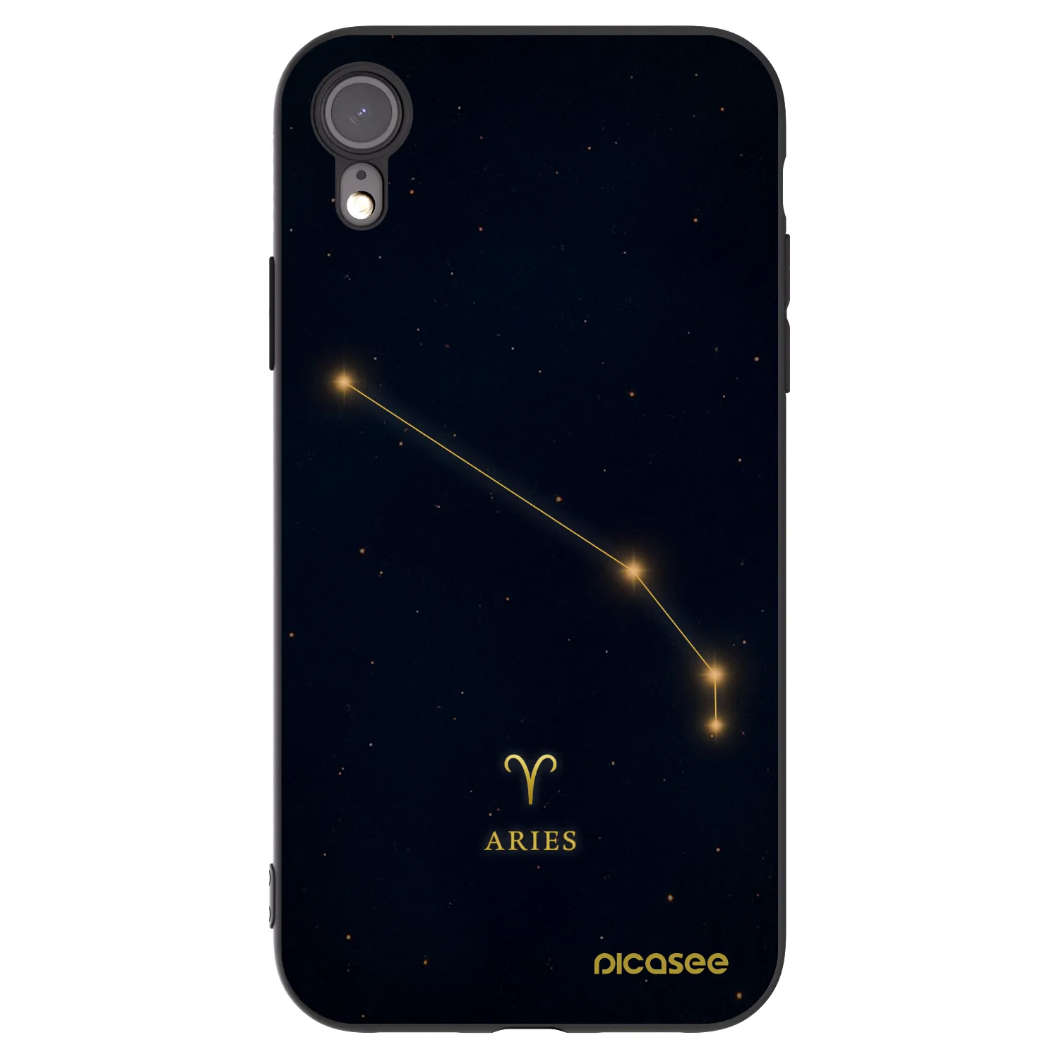 Picasee silikónový čierny obal pre Apple iPhone 6 Plus/6S Plus - ARIES