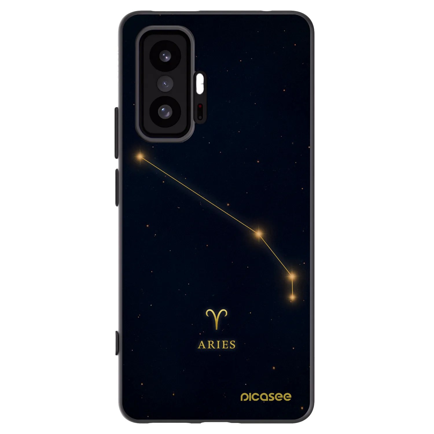 Picasee silikónový čierny obal pre Xiaomi 11T - ARIES