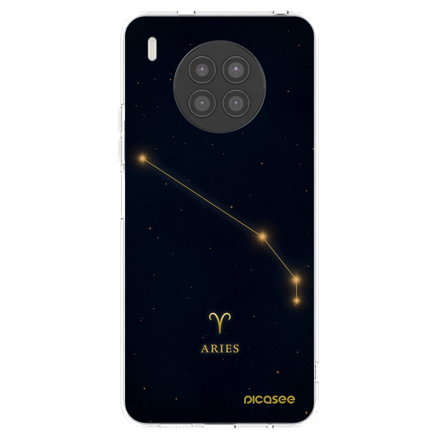 Picasee silikónový prehľadný obal pre Huawei Nova 8i - ARIES