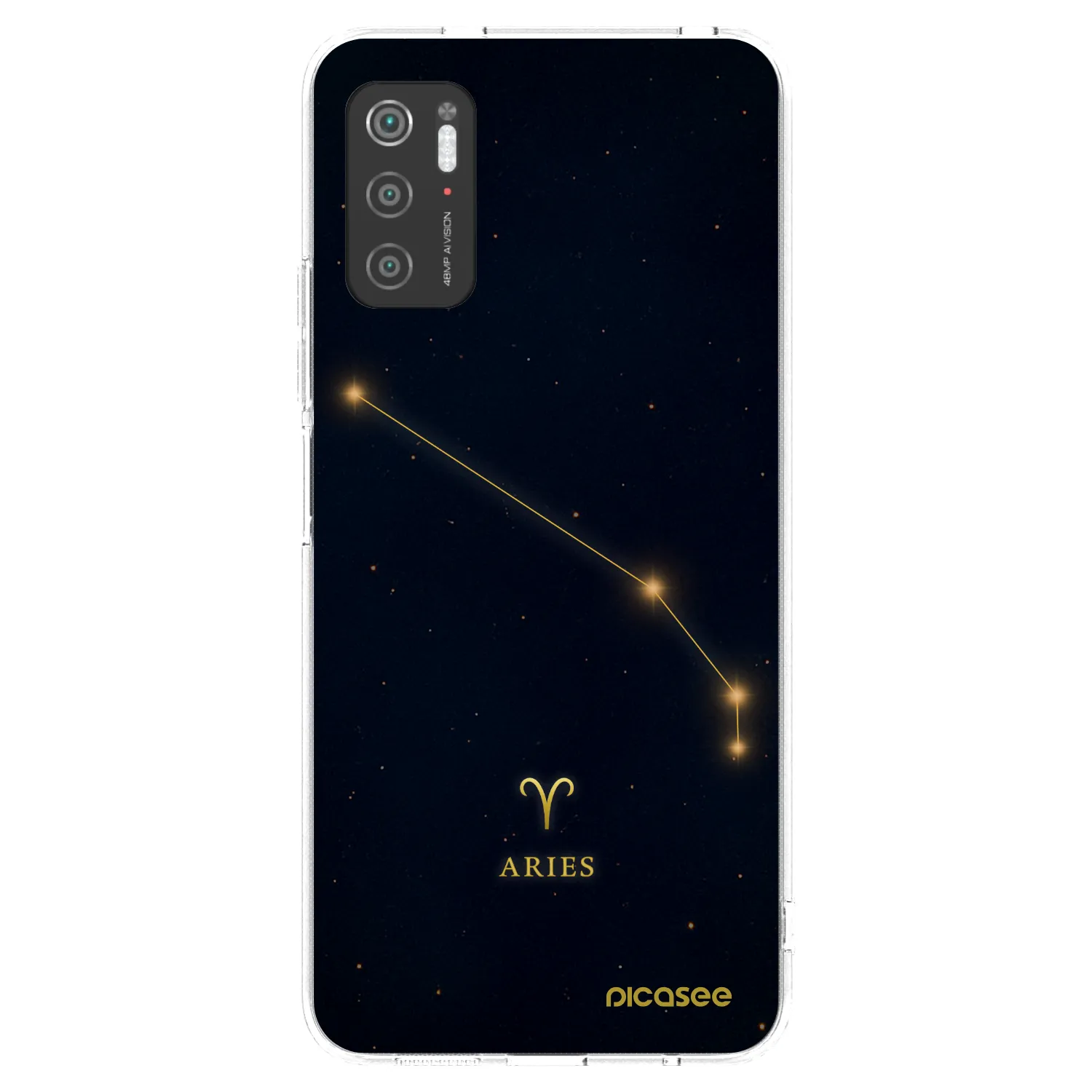 Picasee silikónový prehľadný obal pre Xiaomi Poco M3 Pro 5G - ARIES