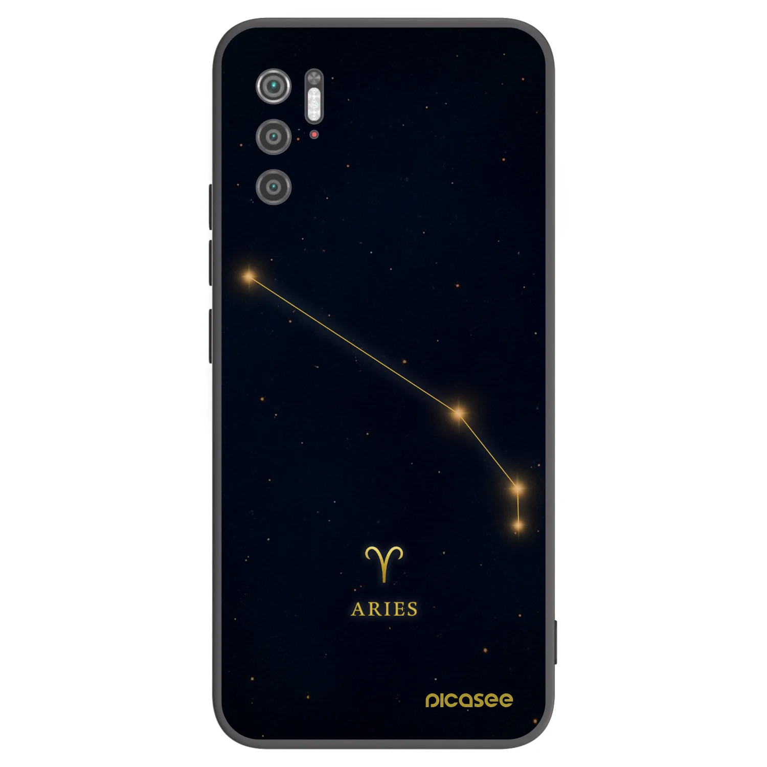 Picasee silikónový čierny obal pre Xiaomi Poco M3 Pro 5G - ARIES