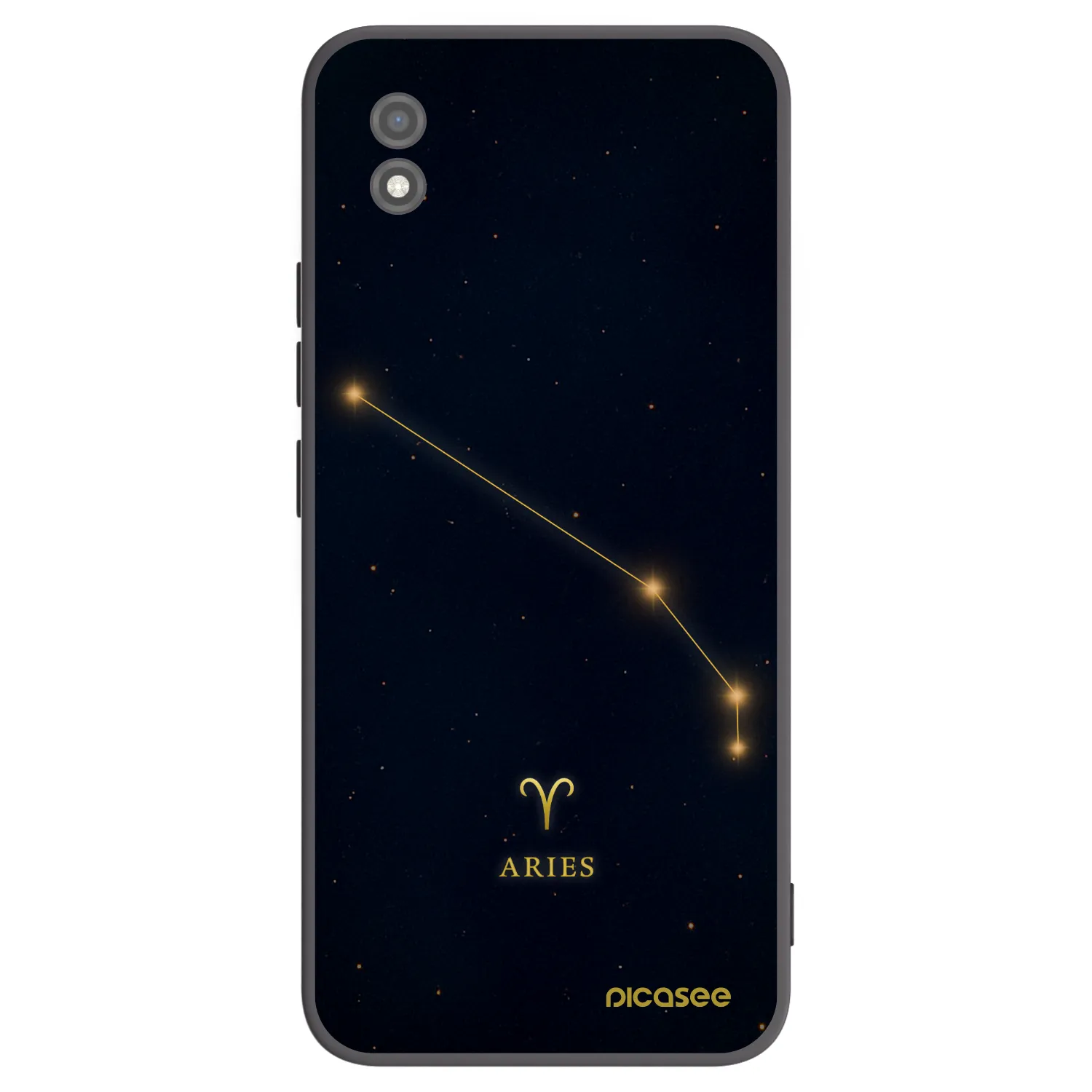 Picasee silikónový čierny obal pre Realme C11 (2021) - ARIES