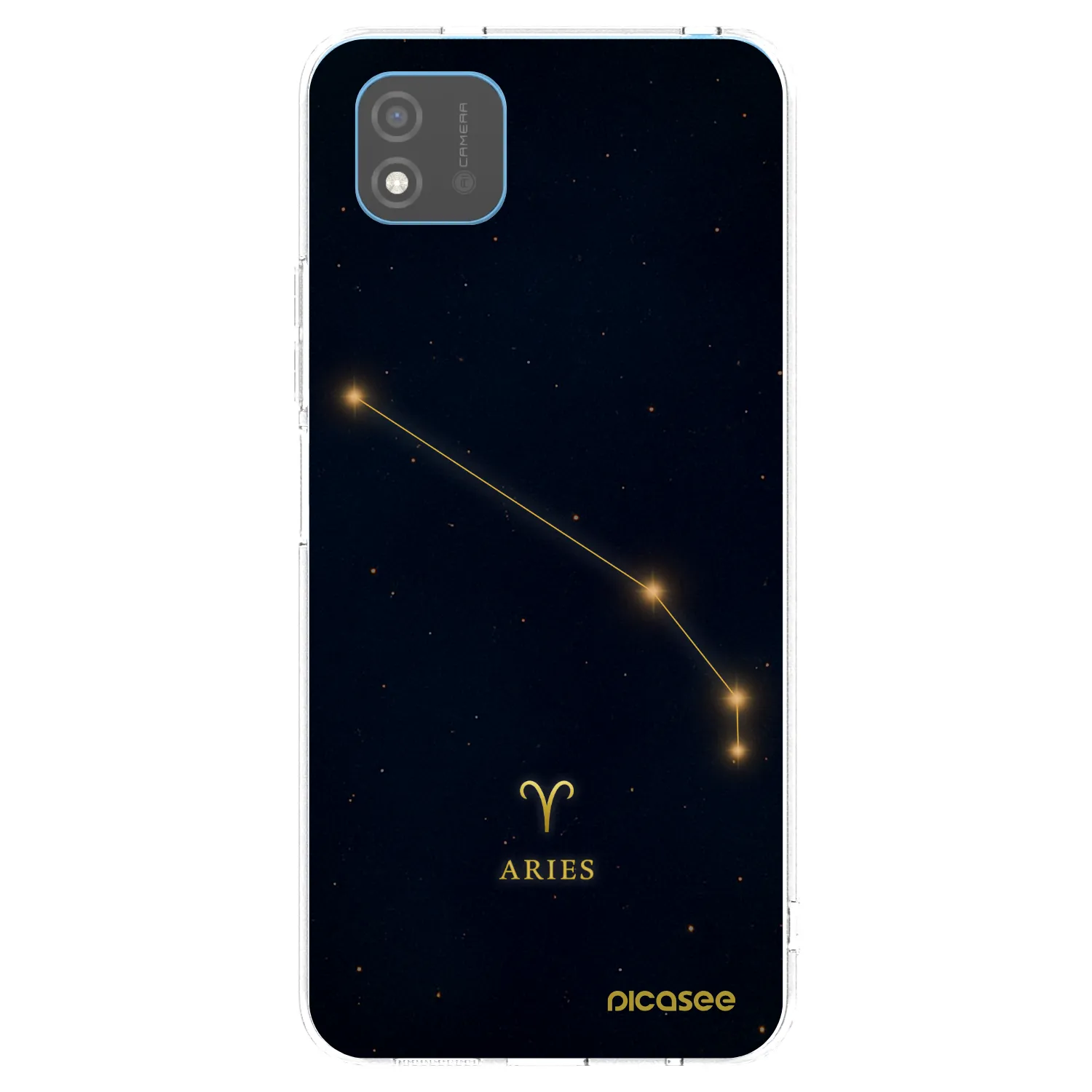Picasee silikónový prehľadný obal pre Realme C11 (2021) - ARIES