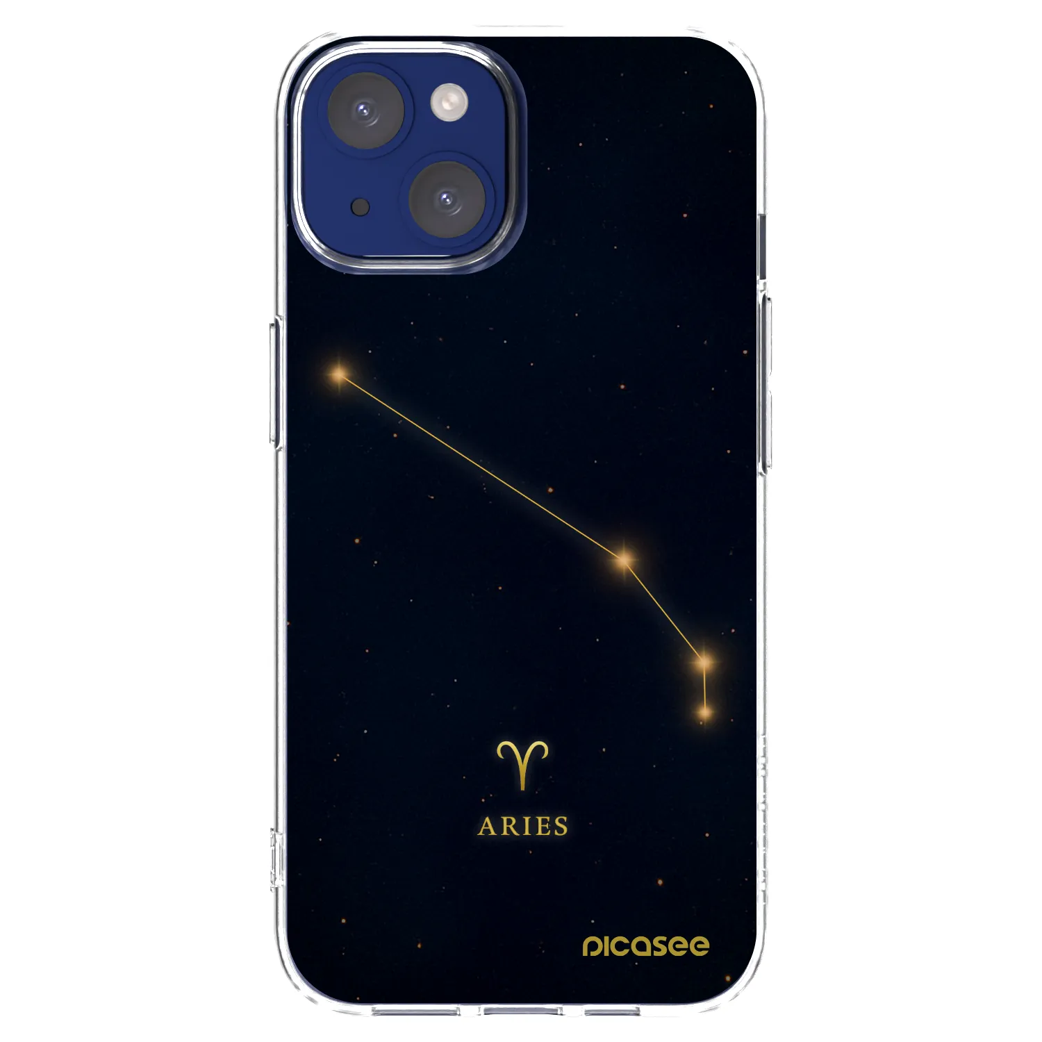 Silikónový prehľadný obal pre Apple iPhone 14 - ARIES
