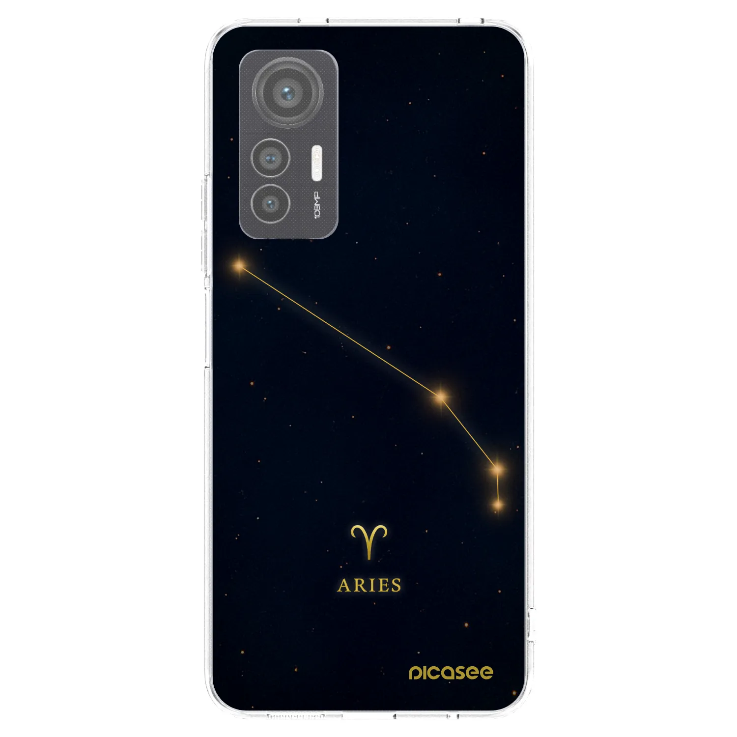 Picasee silikónový prehľadný obal pre Xiaomi 12 Lite - ARIES