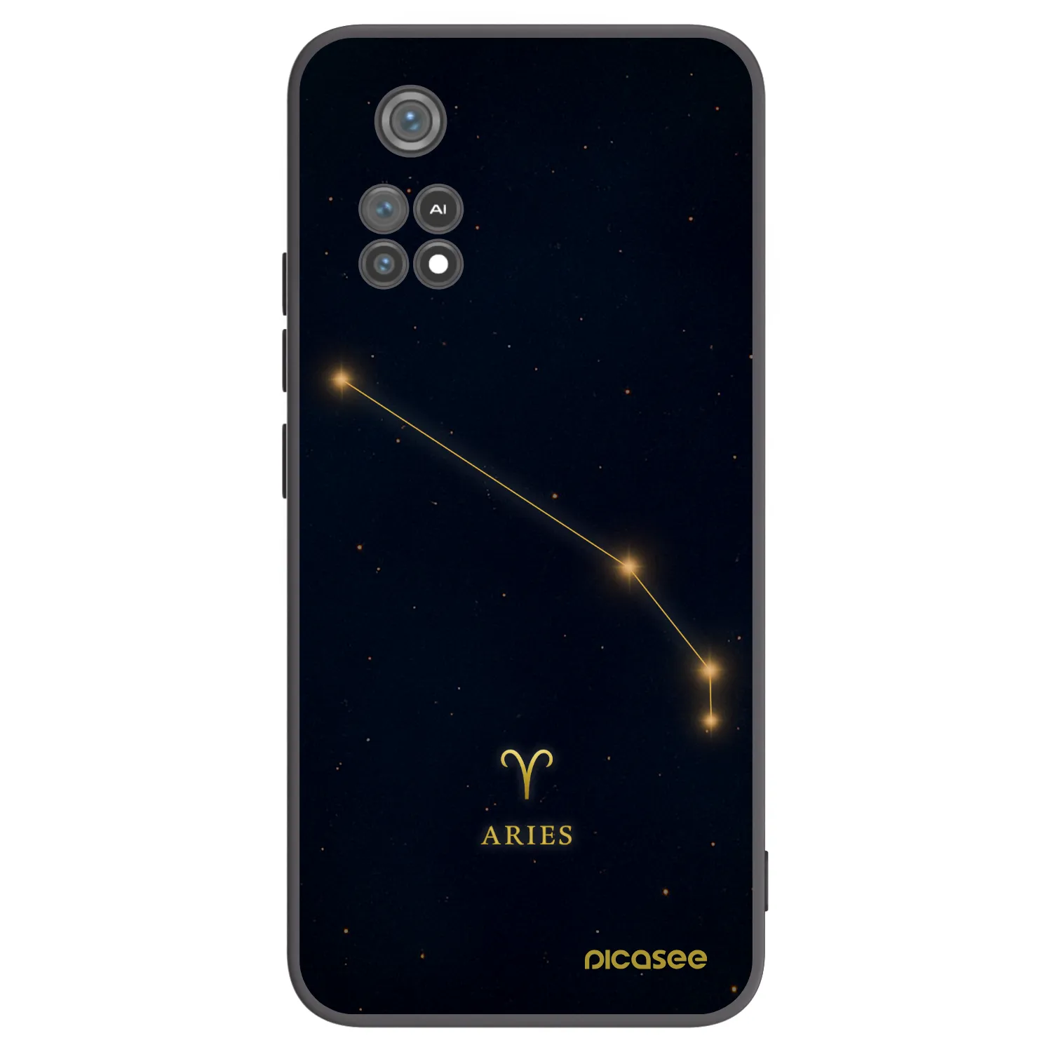 Picasee silikónový čierny obal pre Xiaomi Poco M4 Pro - ARIES