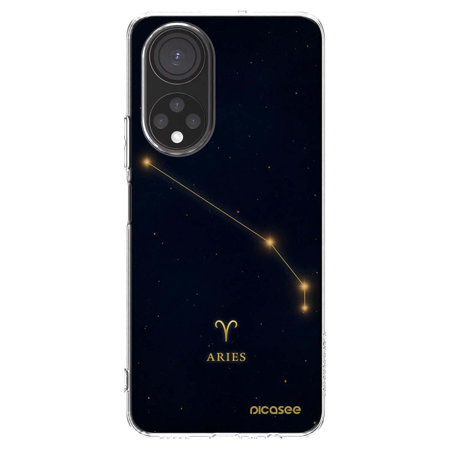 Picasee silikónový prehľadný obal pre Honor X7 - ARIES