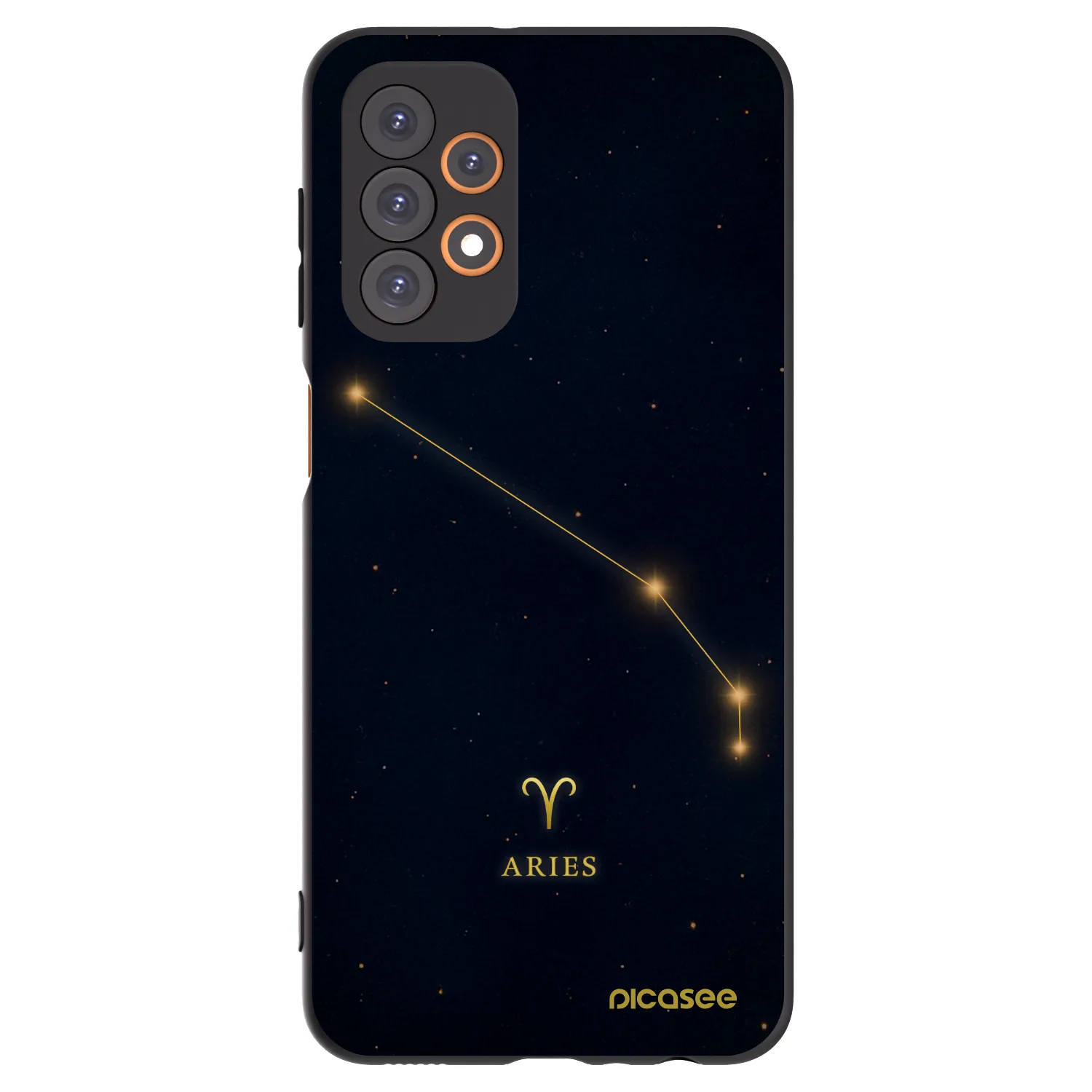 Picasee silikónový čierny obal pre Samsung Galaxy A23 A236B 5G - ARIES