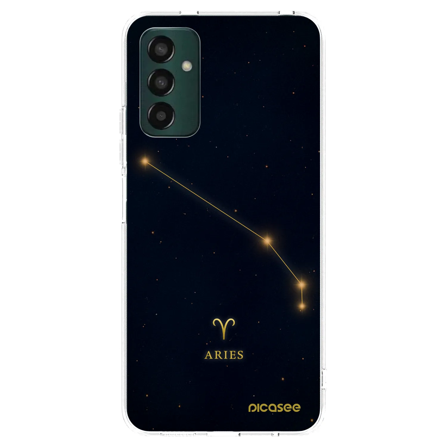 Picasee silikónový prehľadný obal pre Samsung Galaxy M23 5G - ARIES