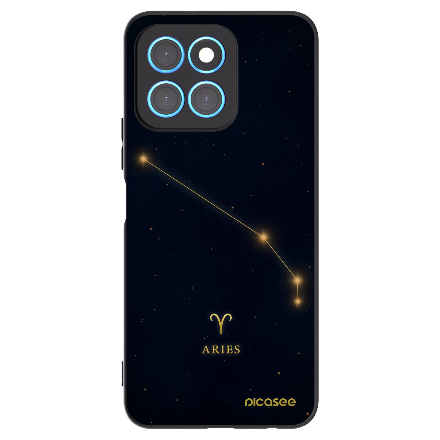 Picasee silikónový čierny obal pre Honor X6 - ARIES