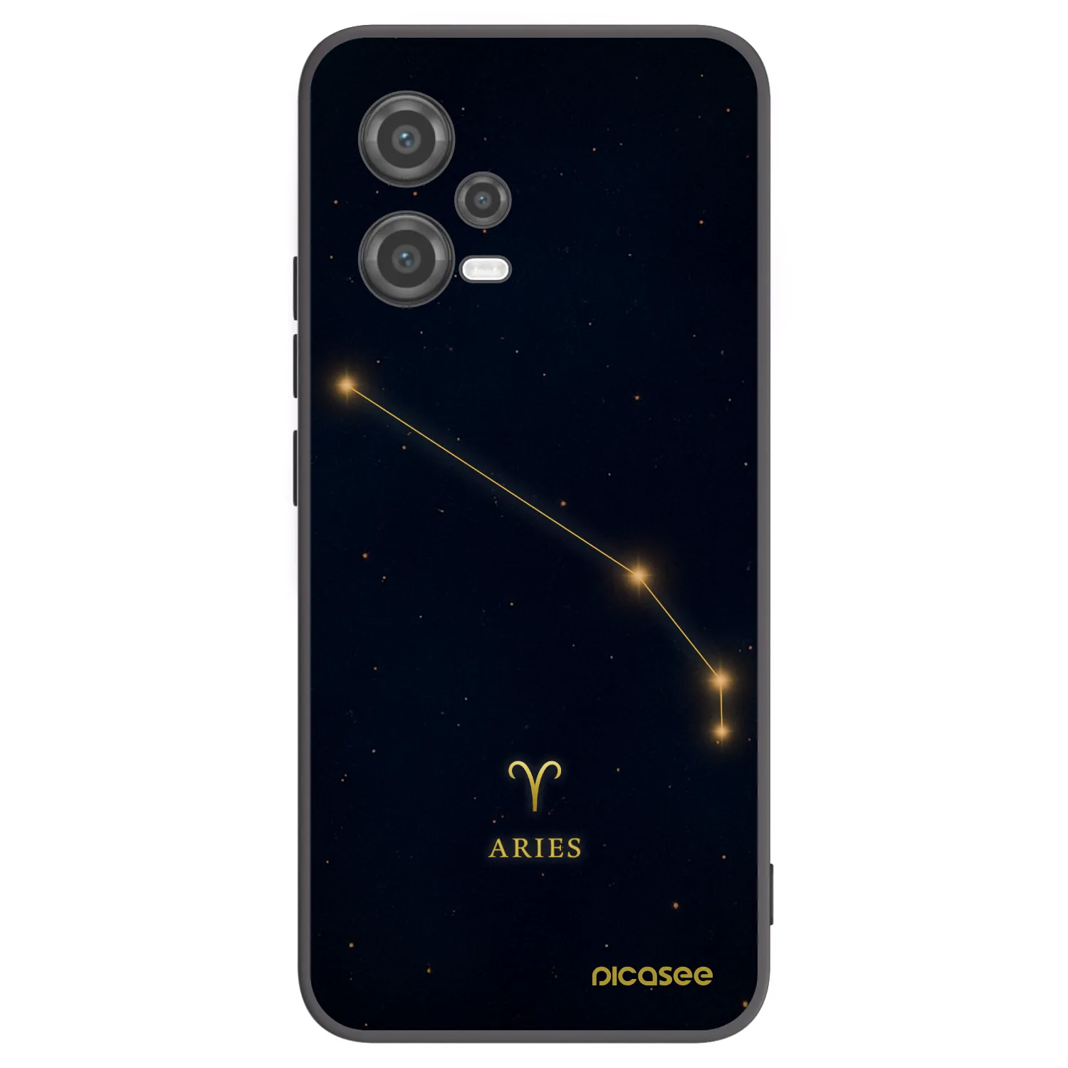 Picasee silikónový čierny obal pre Xiaomi Poco X5 - ARIES