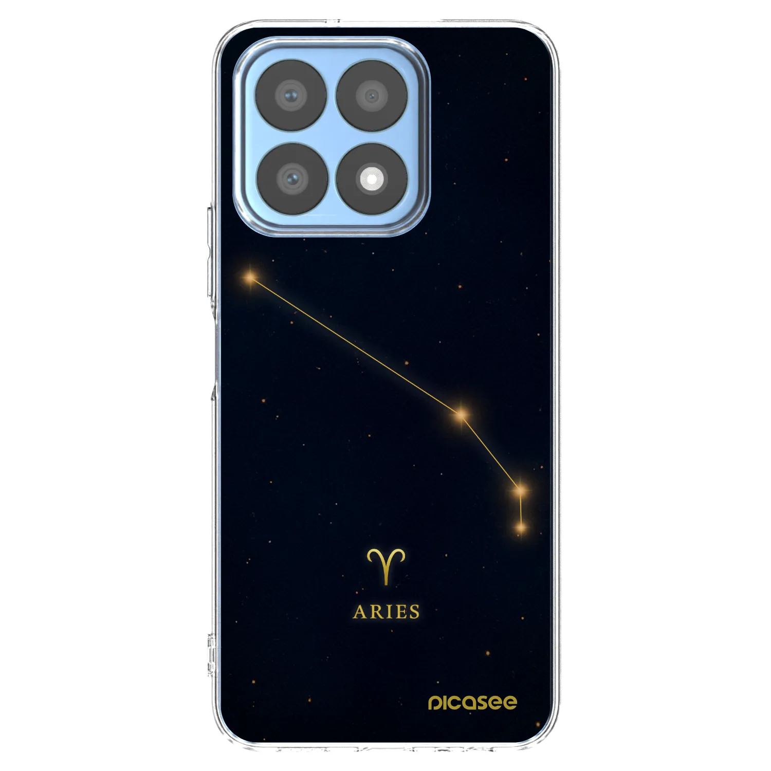 Picasee silikónový prehľadný obal pre Honor X8a - ARIES
