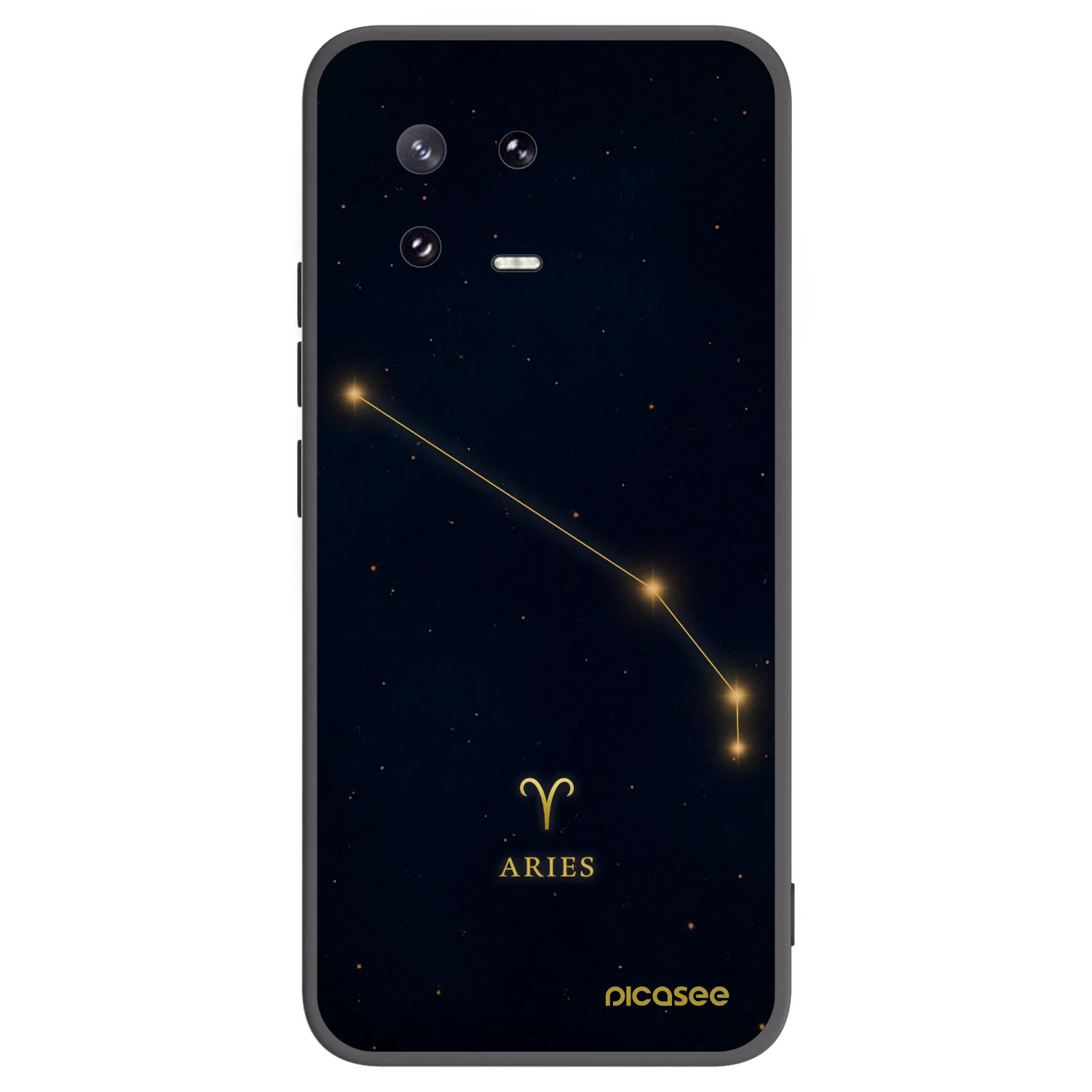 Picasee silikónový čierny obal pre Xiaomi 13 Pro - ARIES