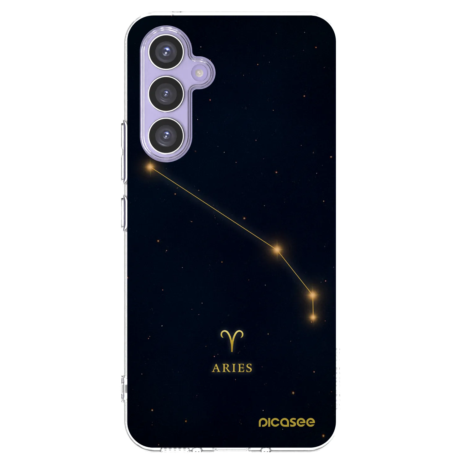 Picasee silikónový prehľadný obal pre Samsung Galaxy A54 5G A546B - ARIES
