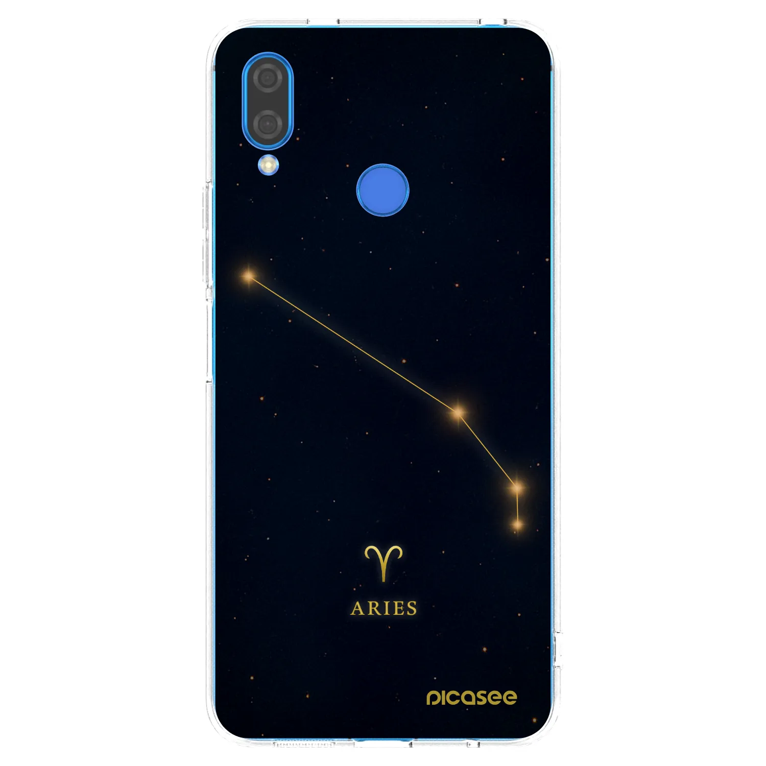 Picasee silikónový prehľadný obal pre Huawei Nova 3 - ARIES