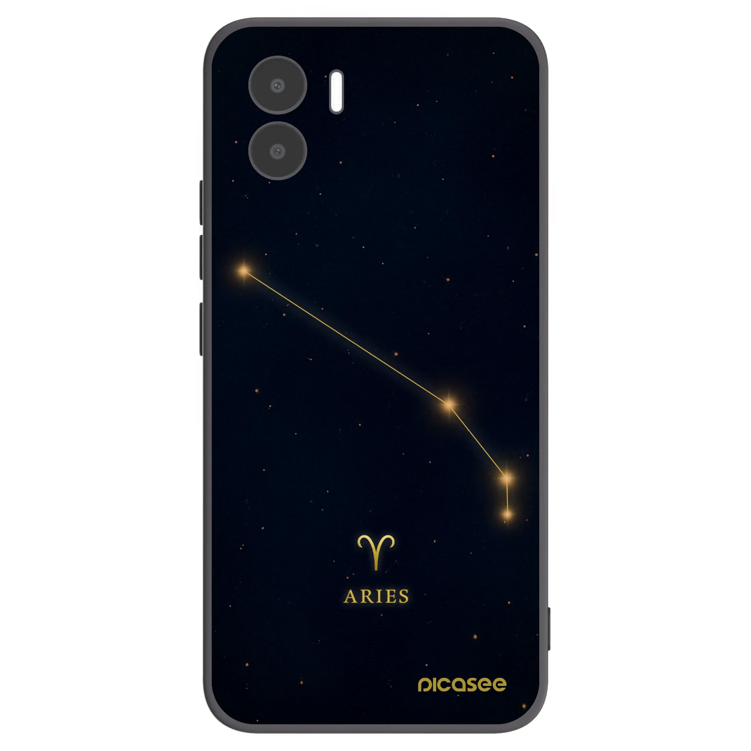 Picasee silikónový čierny obal pre Xiaomi Redmi A2 - ARIES