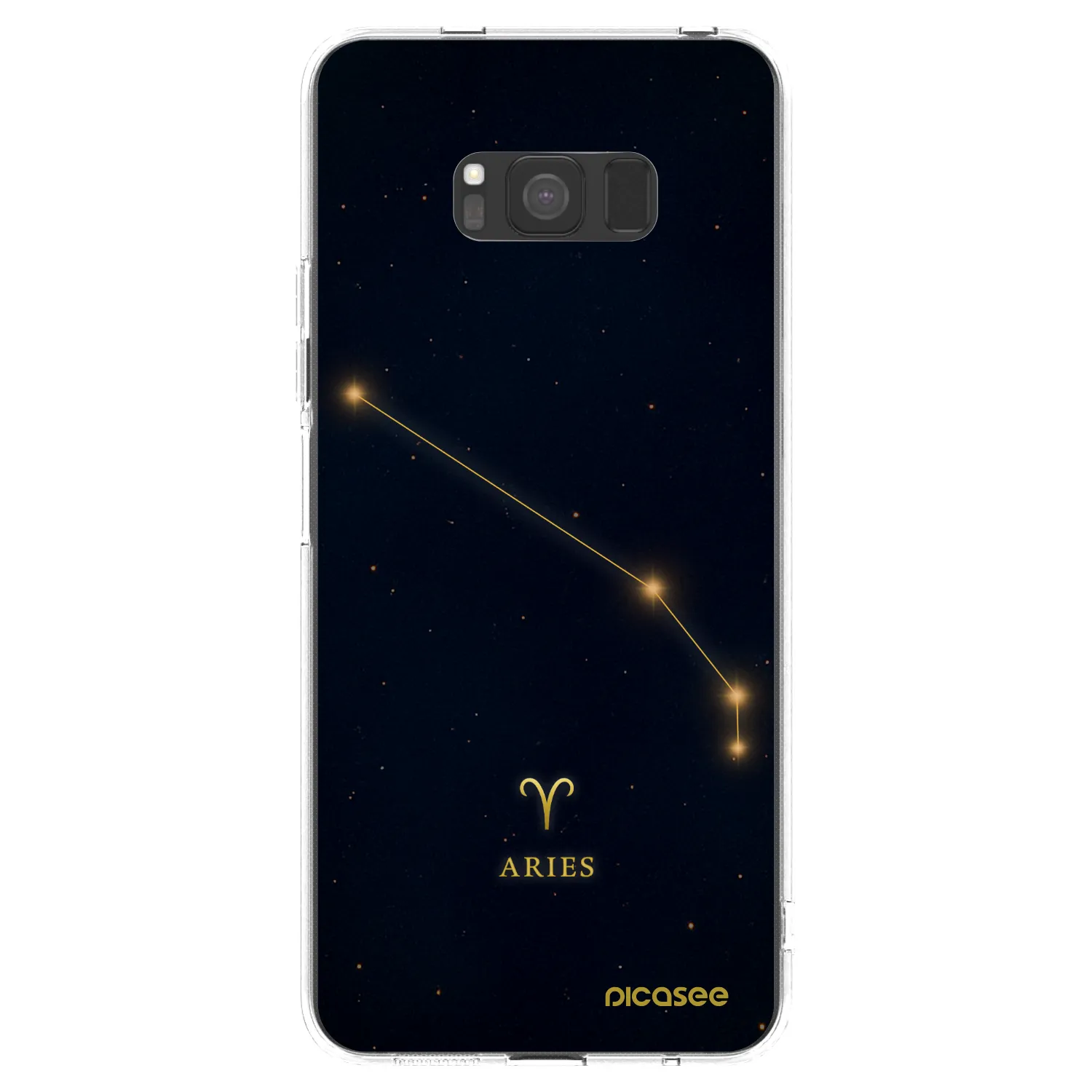 Picasee silikónový prehľadný obal pre Samsung Galaxy S8 G950F - ARIES