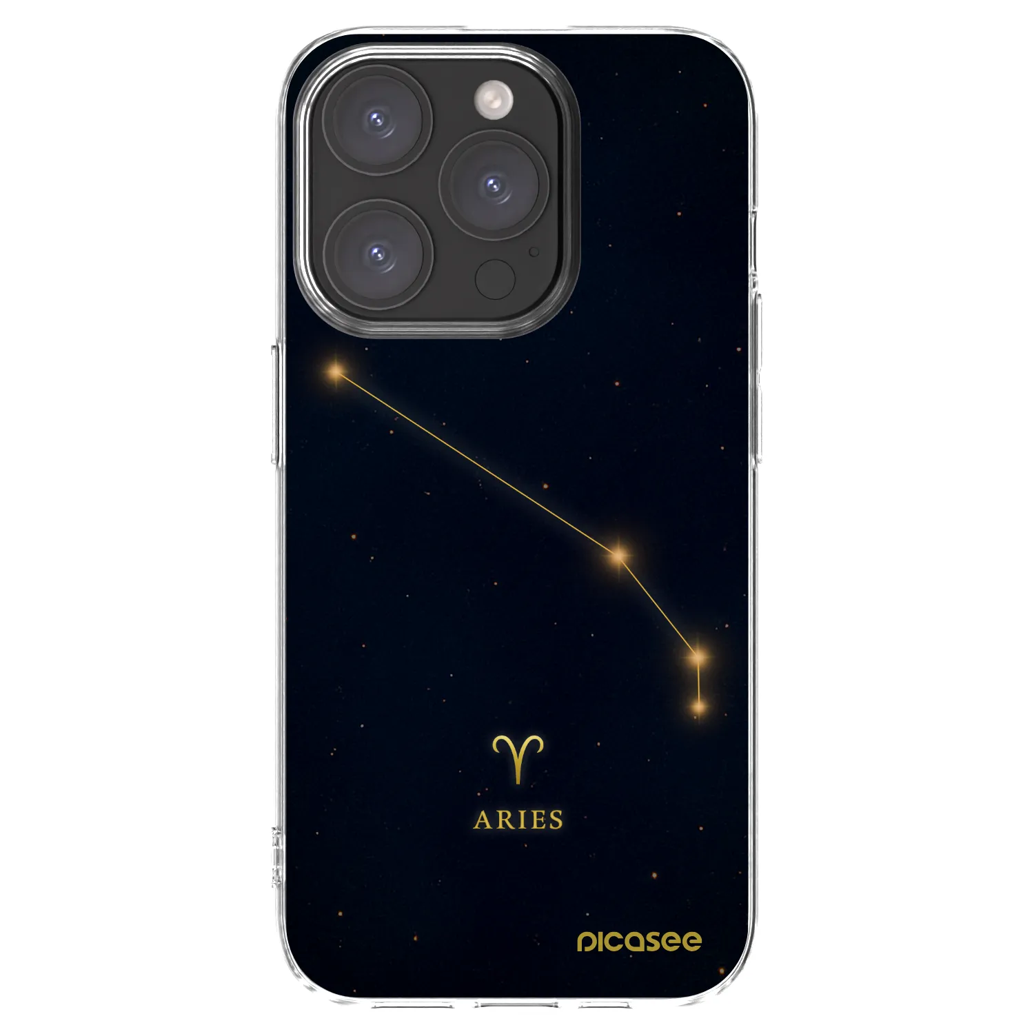 Silikónový prehľadný obal pre Apple iPhone 15 Pro - ARIES