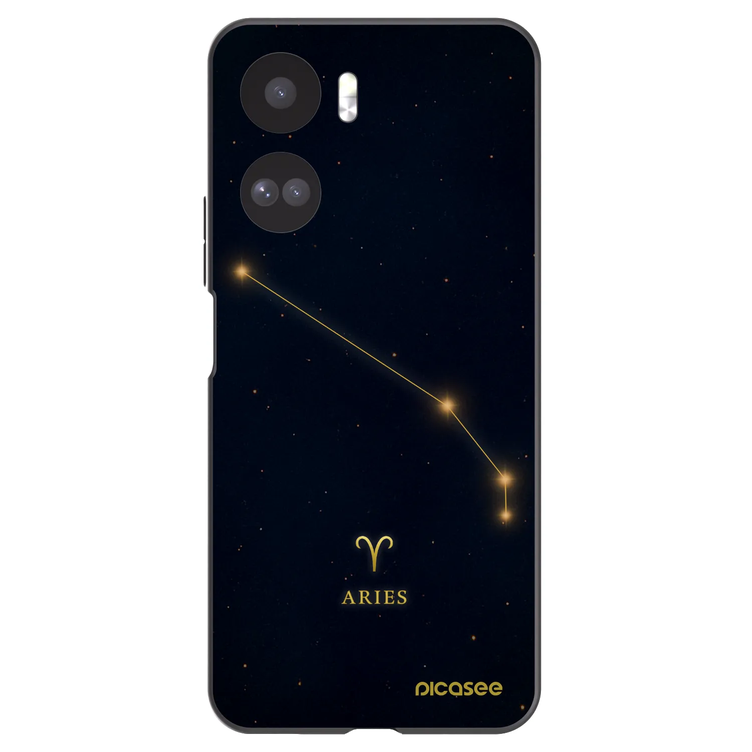 Picasee silikónový čierny obal pre Honor 90 Lite 5G - ARIES