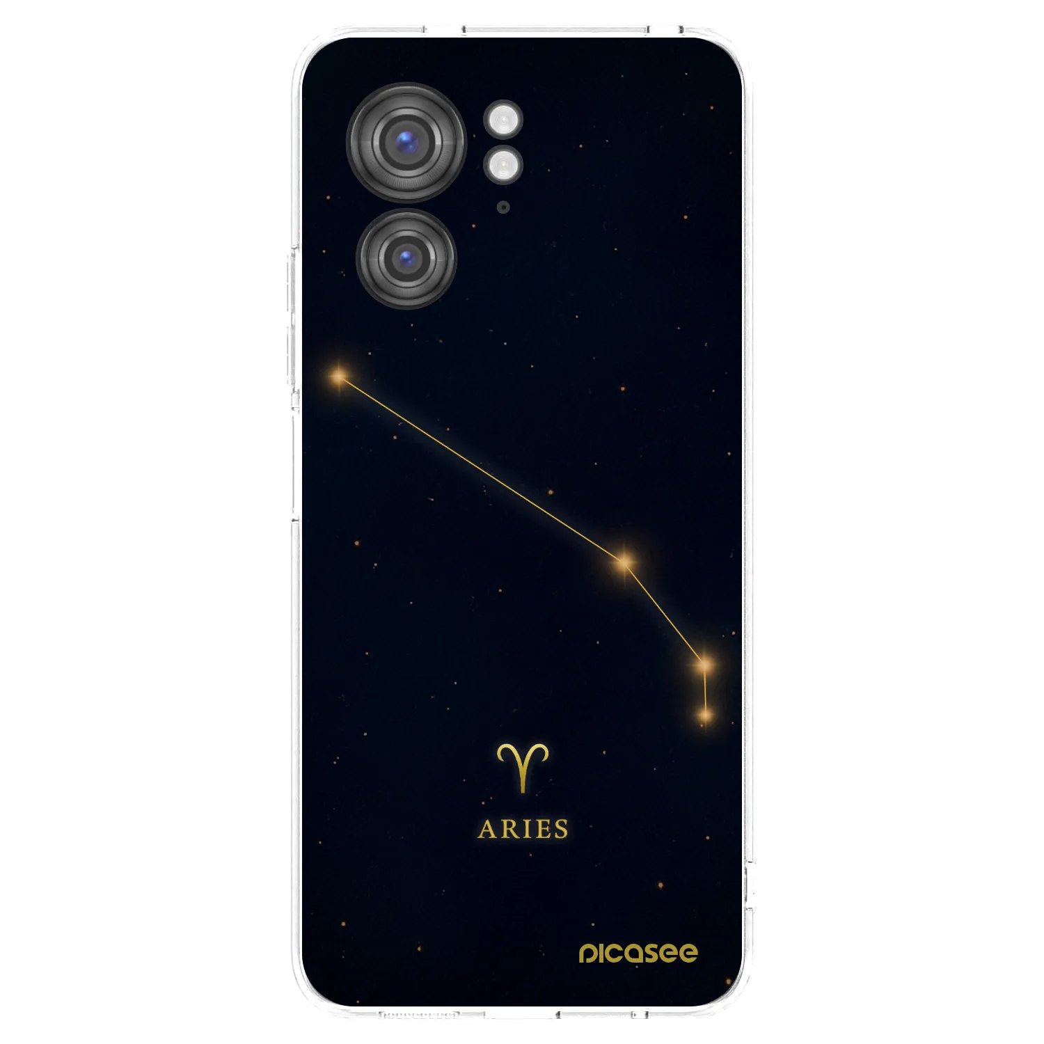 Picasee silikónový prehľadný obal pre Motorola Edge 40 - ARIES